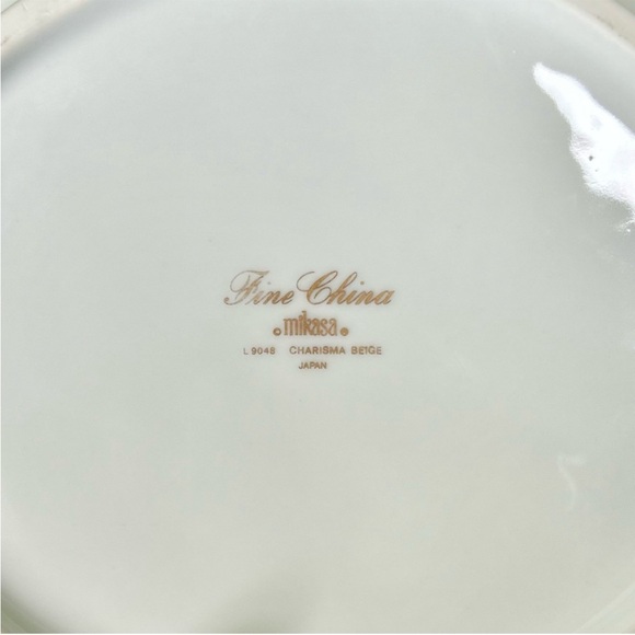 VTG Pastel Floral Mikasa Charisma Beige Covered Casserole Kitchenware Collection - Picture 10 of 10